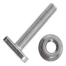 Kit Parafusos T Cabeça De Martelo C/ Porca M10x30 Mm 100un
