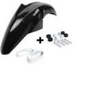 KIT Paralama Cg 125 150 160 Titan Fan Start 2014 A 2023 Preto