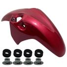 Kit Paralama Dianteiro Honda Cb 300 Cb300 2009 A 2015 Borracha Fixação Coxin Ilho Ferro Cores