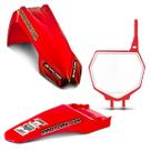 Kit Paralama Dianteiro Traseiro Number Plate Mx2 Pro Tork