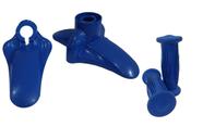 Kit Paralamas Mais Manoplas Para Bicicletas Do Aro 12 Nathor