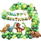 Kit Party Balloon Arch, 147 unidades de balões de látex de dinossauro