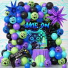 Kit Party Balloon Garland Arch 120 unidades Cartoon Gaming Night
