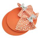 Kit Páscoa 6 Lugares Capa Sousplat Guardanapo Anel PG