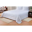 Kit Passadeira Tapete para Quarto 3 Peças Classic Perola Creme