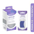 Kit Passador Fio Dental 30 unid + Fio dental 500m Powerdent