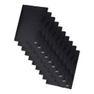 Kit Pasta Aba Elastica Oficio 20mm Linha Black Preta 10und ACP
