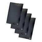 Kit Pasta Aba Elastica Oficio Linha Black Preta 4und ACP