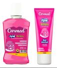 Kit Pasta dental + enxaguante Bucal Fini Beijos - Linha Carmed Cimed