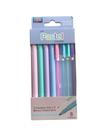 Kit Pastel Colors - 4 Canetas Gel + 4 Marca Texto Duo