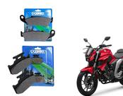 Kit Pastilha Cobreq Dianteira + Traseira Fz25 Fazer 250 Ano 2018 Até 2023