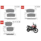 Kit pastilha de freio completo triumph tiger 800 ate 2018 Kit pastilha de freio completo triumph tiger 800 ate 2018