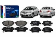 Kit Pastilha De Freio Dianteira Traseira Corolla Sedan Bosch