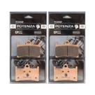 Kit Pastilha de Freio Dianteira Yamaha Fazer 600 Fz6 Sinter
