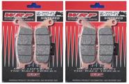 Kit pastilha de freio dianteiro honda hornet 2008 ed s/abs w