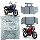 Kit pastilha de freio traseira fazer fz15 abs original yamaha 2023 2024 Kit pastilha de freio traseira fazer fz15 abs original yamaha 2023 2024