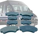 Kit Pastilha Dianteira/Traseira Ducato Aro 16 2003 a 2017