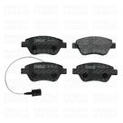 Kit Pastilha Freio Fiat Stilo 2003 a 2007 Dianteira Bosch Frasle - Fras-le