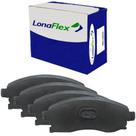 Kit Pastilha Freio Ford Escort 94 a 96 Dianteira Bendix Lonaflex