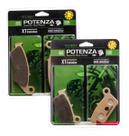 Kit Pastilha Freio Potenza Yamaha Wr250f Wr 250f 185xt182xt