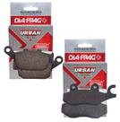 Kit Pastilhas de Freio Cb 300R Sem Abs Diafrag