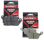 Kit Pastilhas de Freio Cb 500f / Cb 500r / Nc 750x / Cbr 500r Diafrag Dura Tech (Semimetálica)