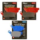 Kit Pastilhas de Freio Cb 600f Hornet Sem Abs 2002 A 2007
