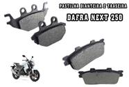 Kit Pastilhas de Freio Dafra Next 250 2012 2013 2014