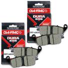 Kit Pastilhas de Freio Dianteiras Cb 500x 2023 2024 Diafrag
