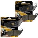 Kit Pastilhas de Freio Dianteiras Cb 500x 2023 A 2024 Cobreq Cerâmica