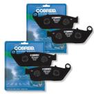 Kit Pastilhas de Freio Dianteiras Cb 600f Hornet Sem Abs Cb 650f Cbr 650f Cobreq