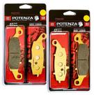 Kit Pastilhas de Freio Dianteiras Para Suzuki Gsr 750 2011 A 2016 Potenza