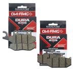 Kit Pastilhas de Freio Lander 250 2006 A 2015 Diafrag Kit Pastilhas de Freio Lander 250 2006 A 2015 Diafrag