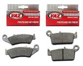 Kit Pastilhas de Freio Nx 400 Falcon 1999-2009 Vaz