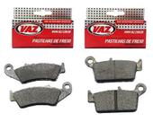 Kit Pastilhas de Freio Nx 400 Falcon 1999-2009 Vaz Kit Pastilhas de Freio Nx 400 Falcon 1999-2009 Vaz