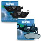 Kit Pastilhas de Freio Para Kawasaki Versys 300 Cobreq