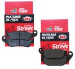 Kit Pastilhas de Freio Xre 190 Até 2024 Vaz