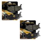Kit Pastilhas de Freo Dianteiras Xj6 Todos Os Anos Cobreq Cerâmica