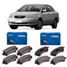 Kit Pastilhas Freio Traseira Dianteira Sistema Trw - Corolla 2002 A 2008 - Kit01303