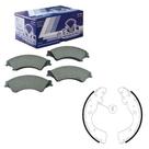 Kit pastilhas sapatas freio - ranger 2012 a 2015 - kit01200