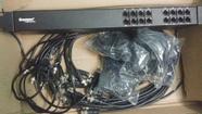 Kit Patch Balun Conversor UTP 16 Canais CF-041043 - GUNNEBO