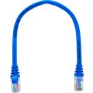Kit Patch Cord Cat6 Rj45 30 Cm - 148 Unidades Azul Com Capa