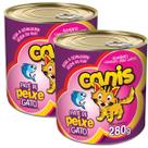 Kit Patê Para Gato Canis Adulto Sabor Peixe 280gr 2un