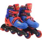 Kit Patins Inline 4 Rodas Tamanho 36/39 Homem Aranha - Bbr
