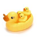 Kit Pato De Borracha Flutuador E Brinquedo De Banho Bebê