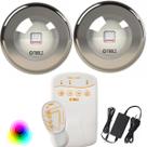 KIT PDX1410n 2 LED PREMIUM INOX 316 20W RGB Piscina Tholz