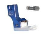 Kit Pé Calcador de Teflon Pesponto Compensado Lado Direito 6mm TCR-1/4E com Engate Rápido