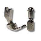 Kit Pé Calcador Pregar Vivo Cordão para Máquina Reta Industrial Lado Esquerdo 5mm P-69LH 3/16 mais Engate Rápido