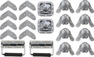 Kit Pecas Para Case Alca Retratil Canto Bola Fecho Para Case