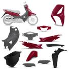 Kit Peças Plásticas Biz 125 Vermelho Caruaru 2006